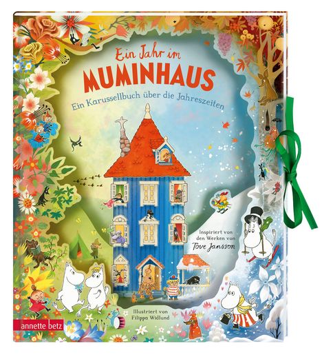 Ein Jahr im Muminhaus: Ein Pop-up Bilderbuch mit atemberaubendem Karrusell-Effekt, Buch