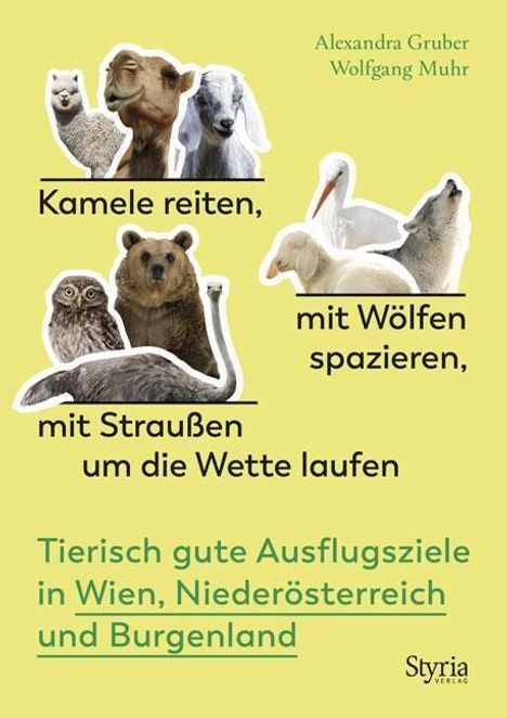 Alexandra Gruber: Gruber, A: Kamele reiten, mit Wölfen spazieren, mit Straußen, Buch