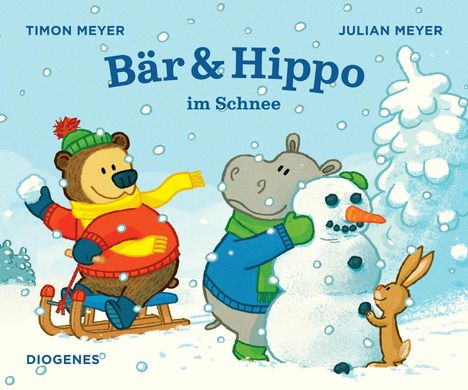 Julian Meyer: Bär &amp; Hippo im Schnee, Buch