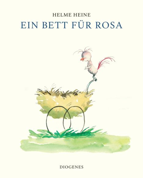 Helme Heine: Ein Bett für Rosa, Buch