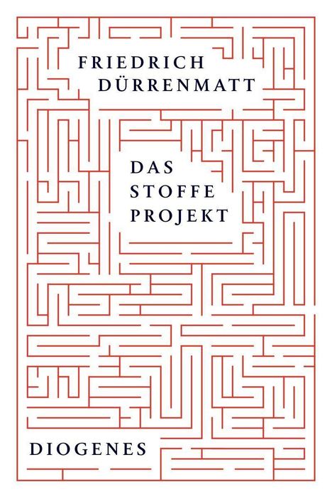 Friedrich Dürrenmatt: Dürrenmatt, F: Stoffe-Projekt/ Schuber, Buch