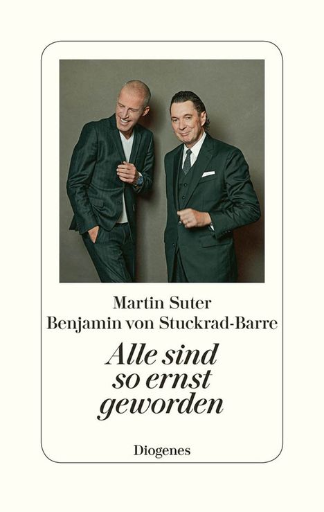 Martin Suter: Alle sind so ernst geworden, Buch