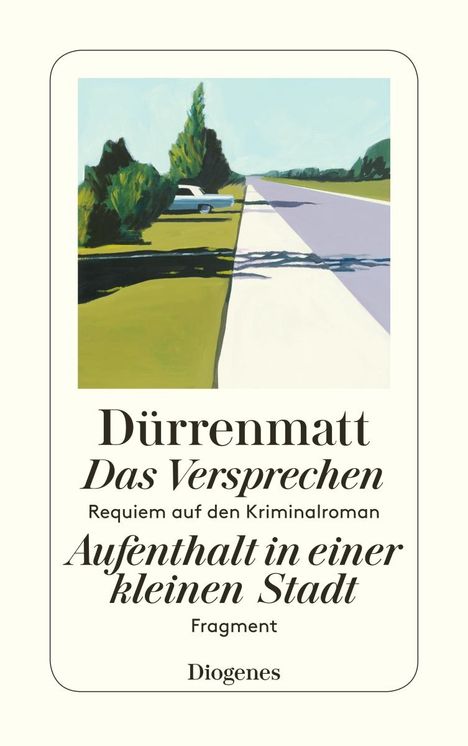 Friedrich Dürrenmatt: Das Versprechen / Aufenthalt in einer kleinen Stadt, Buch