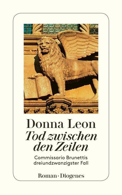 Donna Leon: Tod zwischen den Zeilen, Buch