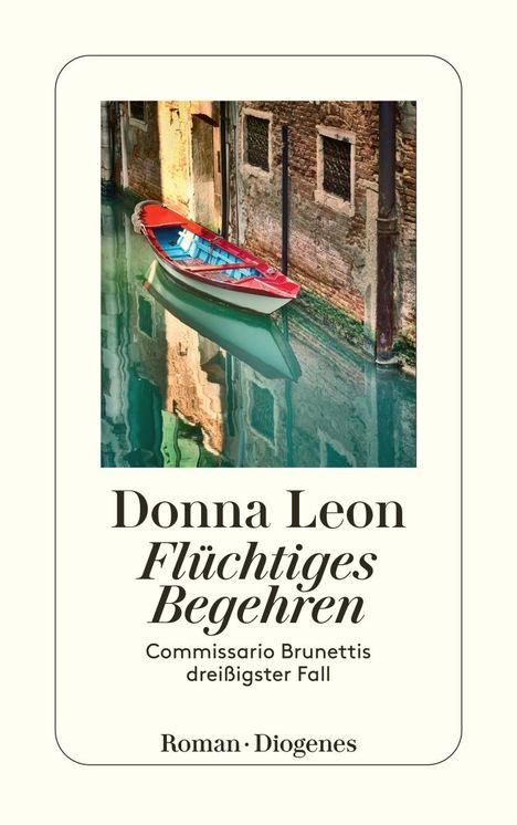 Donna Leon: Flüchtiges Begehren, Buch