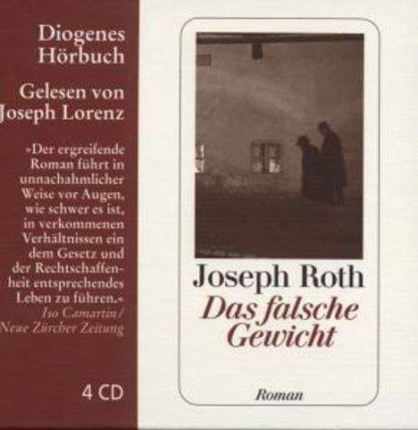 Joseph Roth: Das falsche Gewicht, 4 CDs