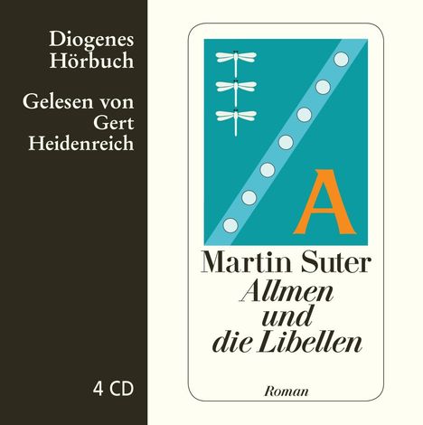 Martin Suter: Allmen und die Libellen, 4 CDs