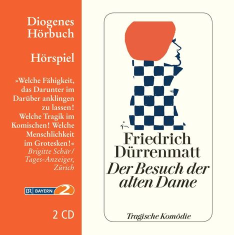 Friedrich Dürrenmatt: Der Besuch der alten Dame, 2 CDs