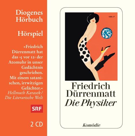 Friedrich Dürrenmatt: Die Physiker, 2 CDs