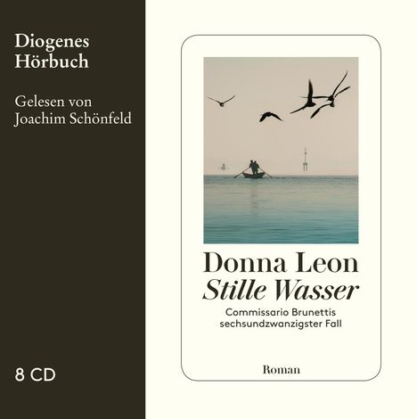 Donna Leon: Stille Wasser, 8 CDs