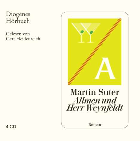 Martin Suter: Allmen und Herr Weynfeldt, 4 CDs