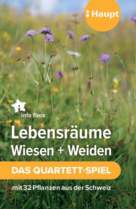 Lebensräume Wiesen und Weiden - das Quartett-Spiel, Spiele