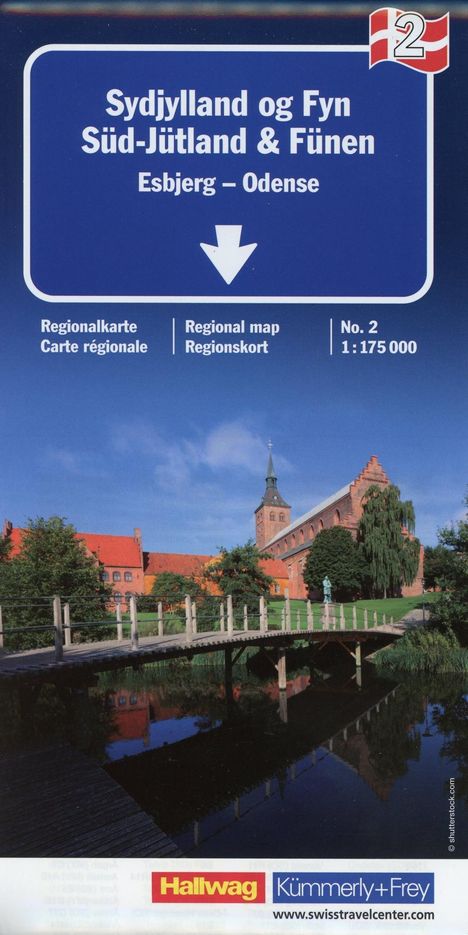 KuF Dänemark Regionalkarte 2 Süd-Jütland, Karten
