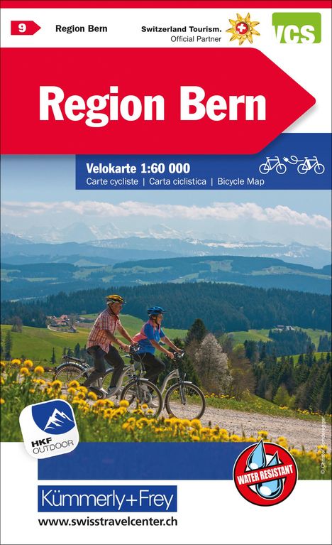 Region Bern Nr. 09 Velokarte 1:60 000, Karten