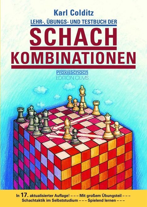 Karl Colditz: Lehr-, Übungs- und Testbuch der Schachkombinationen, Buch