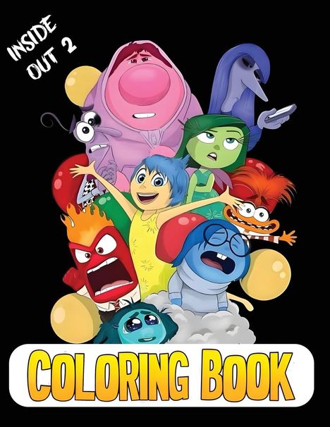 Lilya Roseina: Inside 2 Out Coloring Book, Buch