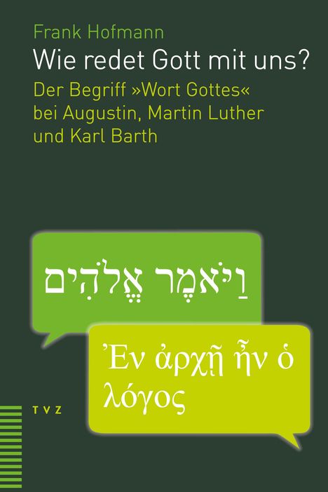 Frank Hofmann: Wie redet Gott mit uns?, Buch
