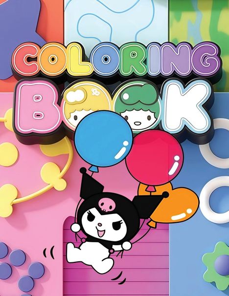 Kuromi Coloring Book: Kuromi Coloring Book, Buch