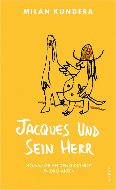 Milan Kundera: Jacques und sein Herr, Buch