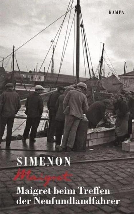 Georges Simenon: Maigret beim Treffen der Neufundlandfahrer, Buch