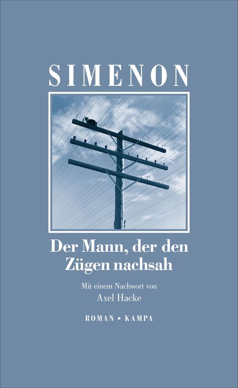 Georges Simenon: Der Mann, der den Zügen nachsah, Buch