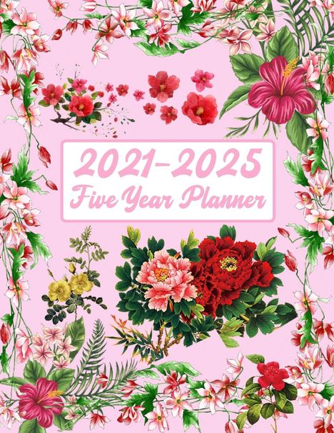 Blake Kimmons: Kimmons, B: 2021-2025 Five Year Planner, Buch