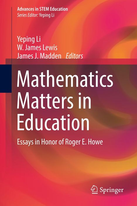 Mathematics Matters in Education, Buch