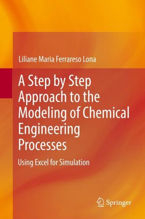 Liliane Maria Ferrareso Lona: A Step by Step Approach to the Modeling of Chemical Engineering Processes, Buch