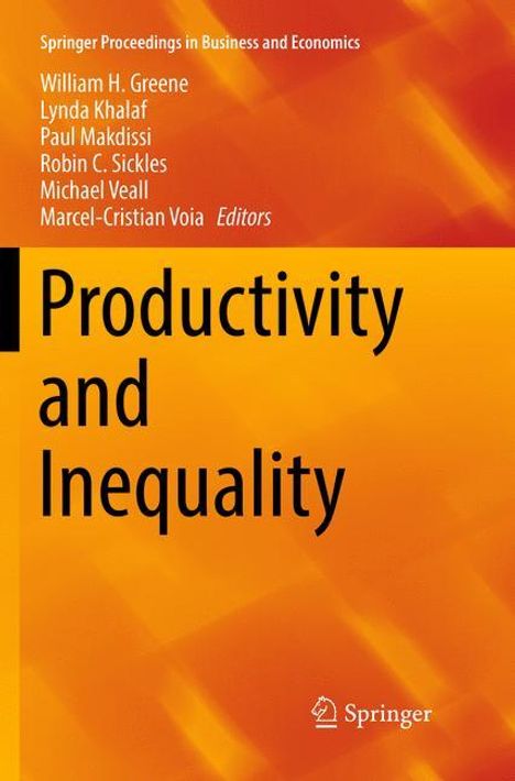 Productivity and Inequality, Buch