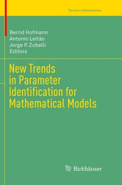 New Trends in Parameter Identification for Mathematical Models, Buch