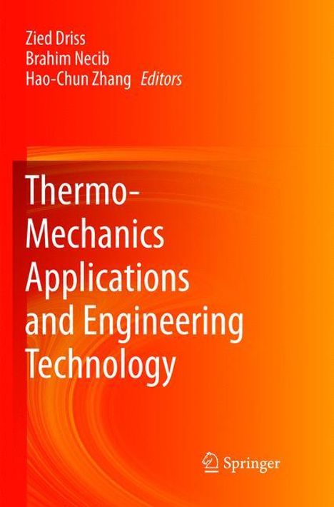 Thermo-Mechanics Applications and Engineering Technology, Buch