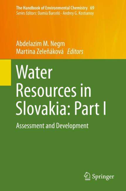 Water Resources in Slovakia: Part I, Buch