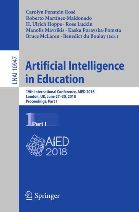 Artificial Intelligence in Education, Buch