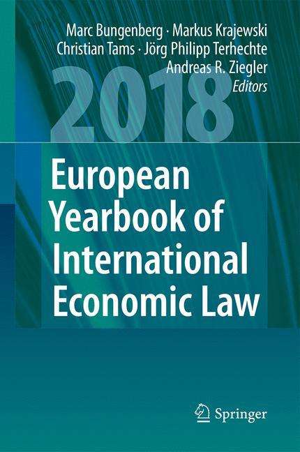 European Yearbook of International Economic Law 2018, Buch
