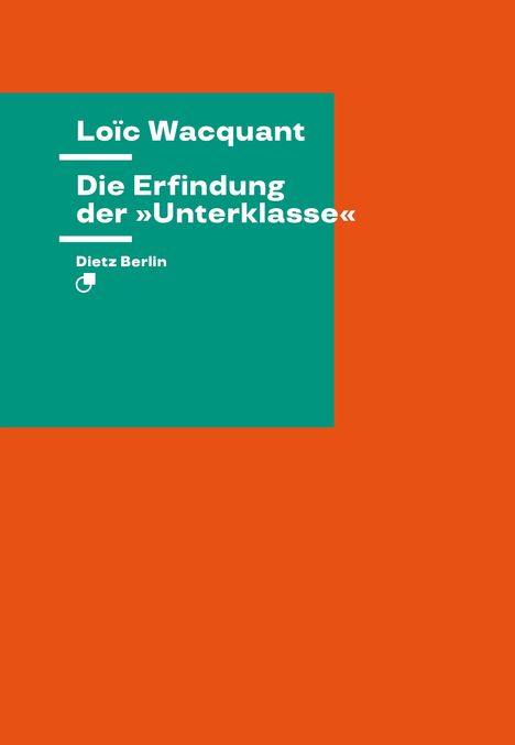 Loïc Wacquant: Die Erfindung der »Unterklasse«, Buch