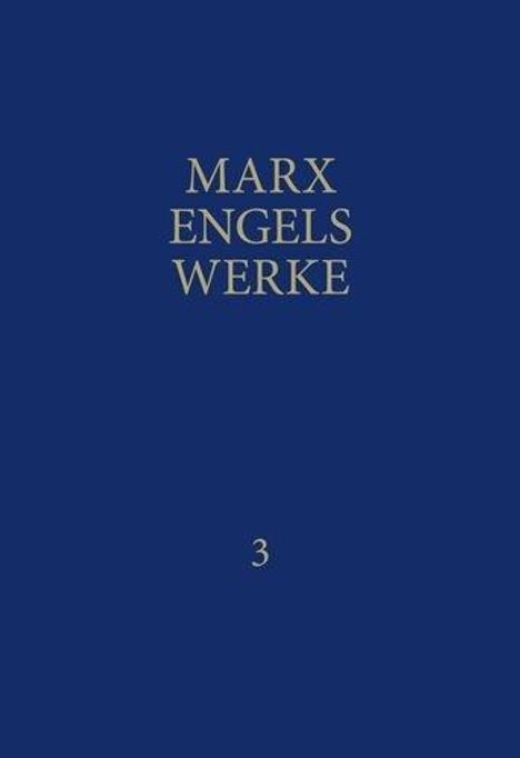 Friedrich Engels: MEW / Marx-Engels-Werke Band 3, Buch