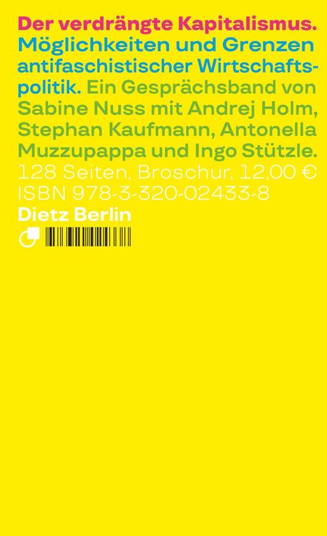 Der verdrängte Kapitalismus, Buch