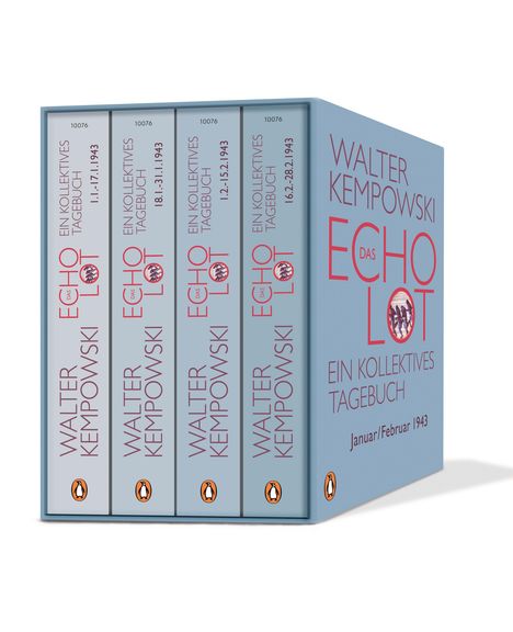 Walter Kempowski: Das Echolot, Buch