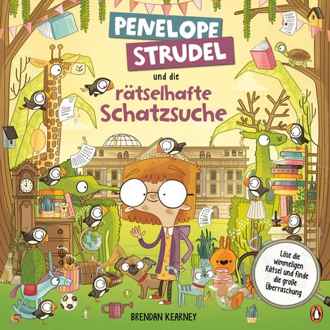 Brendan Kearney: Penelope Strudel und die rätselhafte Schatzsuche, Buch