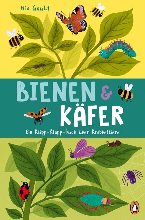 Molly Littleboy: Bienen &amp; Käfer - Ein Klipp-Klapp-Buch über Krabbeltiere, Buch