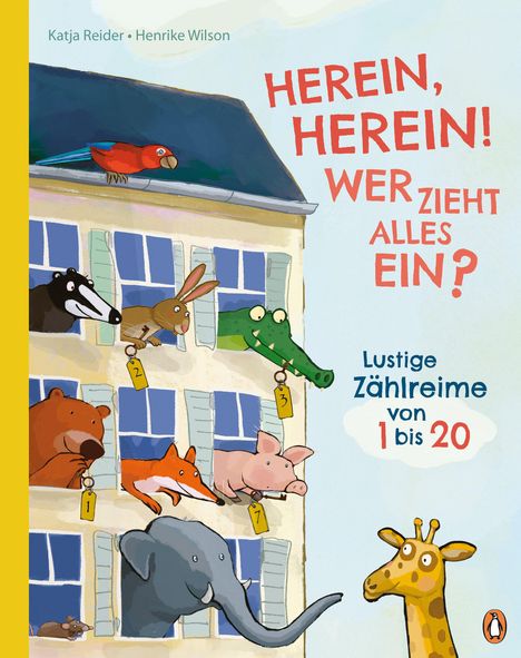 Katja Reider: Herein, herein! Wer zieht alles ein?, Buch