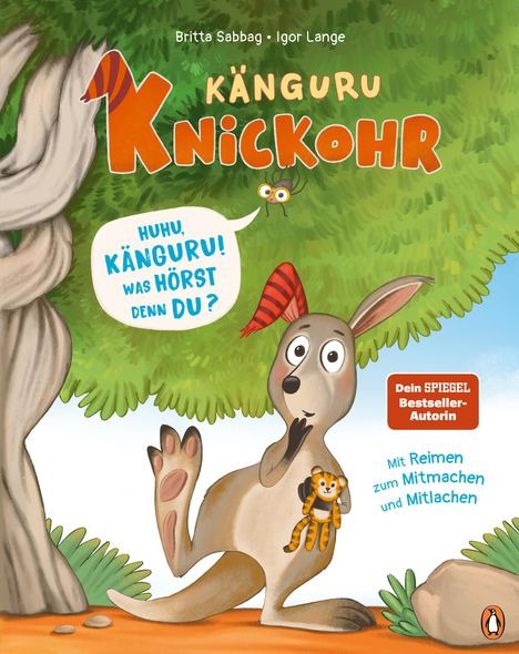 Britta Sabbag: Känguru Knickohr - Huhu, Känguru! Was hörst denn du?, Buch