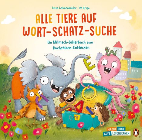 Lissa Lehmenkühler: Alle Tiere auf Wort-Schatz-Suche, Buch
