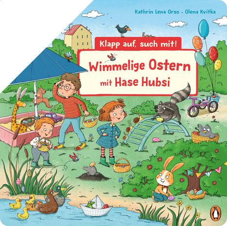 Kathrin Lena Orso: Wimmelige Ostern mit Hase Hubsi, Buch