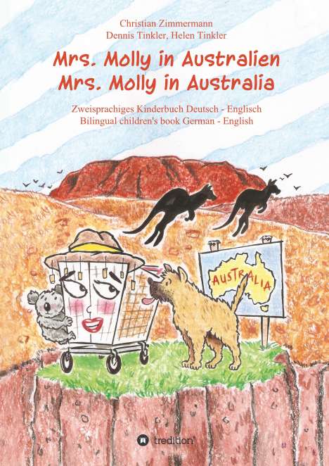 Christian Zimmermann: Mrs. Molly in Australien/ Mrs. Molly in Australia, Buch
