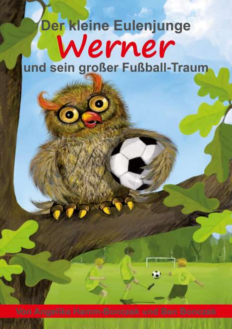 Angelika Hamm-Bonczek: Der kleine Eulenjunge Werner und sein großer Fußball-Traum, Buch