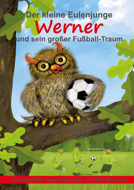 Angelika Hamm-Bonczek: Der kleine Eulenjunge Werner und sein großer Fußball-Traum, Buch