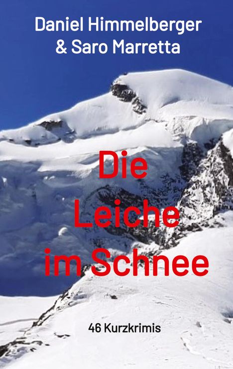 Saro Marretta: Die Leiche im Schnee, Buch