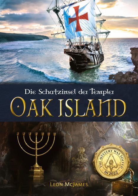 Leon McJames: Oak Island - Die Schatzinsel der Templer, Buch