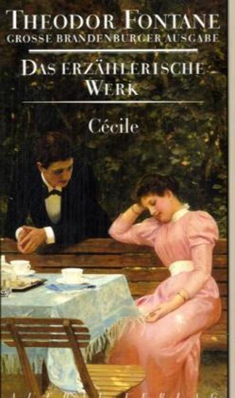 Theodor Fontane: Cécile, Buch